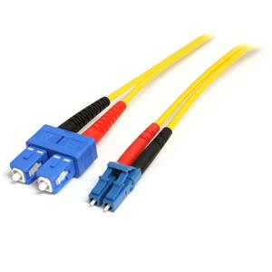 StarTech.com SMFIBLCSC1 cavo InfiniBand e in fibra ottica Giallo