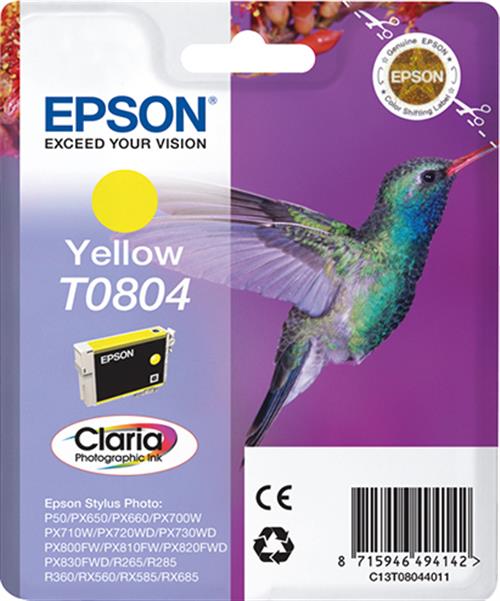 Epson Hummingbird T0804 cartuccia d'inchiostro 1 pz Originale