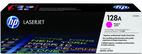 HP 128A Magenta Original LaserJet Toner Cartridge cartuccia toner 1 pz