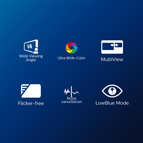 Philips 5000 series 34E1C5600HE/00 LED display 86,4 cm (34) 3440 x 1440 Pixel 4K Ultra HD Nero