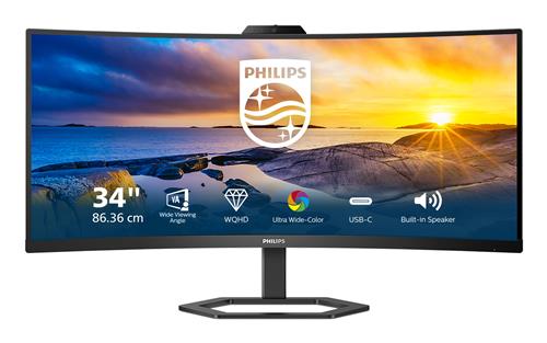 Philips 5000 series 34E1C5600HE/00 LED display 86,4 cm (34) 3440 x 1440 Pixel 4K Ultra HD Nero