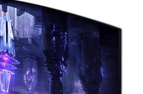 Samsung G85SB Monitor PC 86,4 cm (34) 3440 x 1440 Pixel UltraWide Quad HD Argento