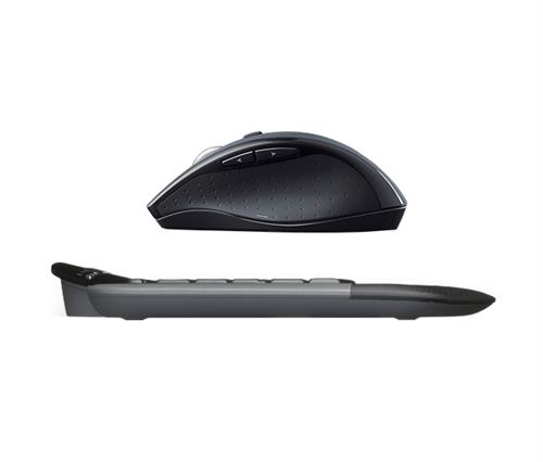 Logitech 920-002442 tastiera Mouse incluso Casa RF Wireless QWERTY US International Nero