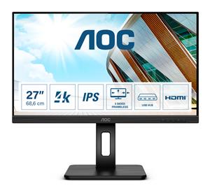 AOC P2 U27P2 LED display 68,6 cm (27) 3840 x 2160 Pixel 4K Ultra HD Nero