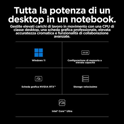 HP ZBook Fury 16 G11 Intel® Core™ i7 i7-14700HX Workstation mobile 40,6 cm (16