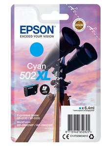 Epson 502XL cartuccia d'inchiostro 1 pz Originale Resa elevata (XL) Ciano