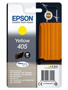 Epson 405 DURABrite Ultra Ink cartuccia d'inchiostro 1 pz Originale Resa standard Giallo