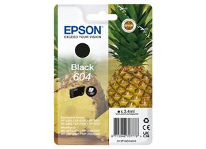 Epson 604 cartuccia d'inchiostro 1 pz Originale Resa standard Nero