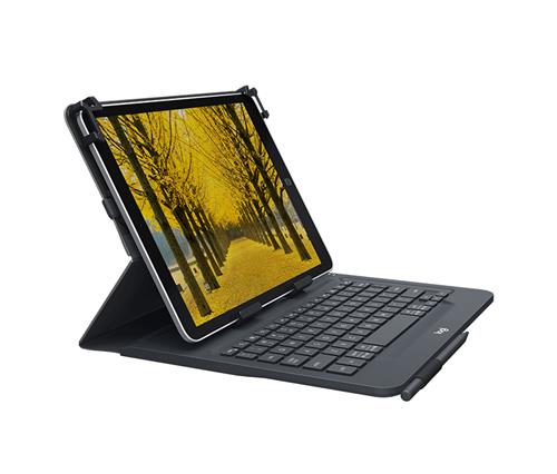 Logitech Universal Folio with integrated keyboard for 9-10 inch tablets