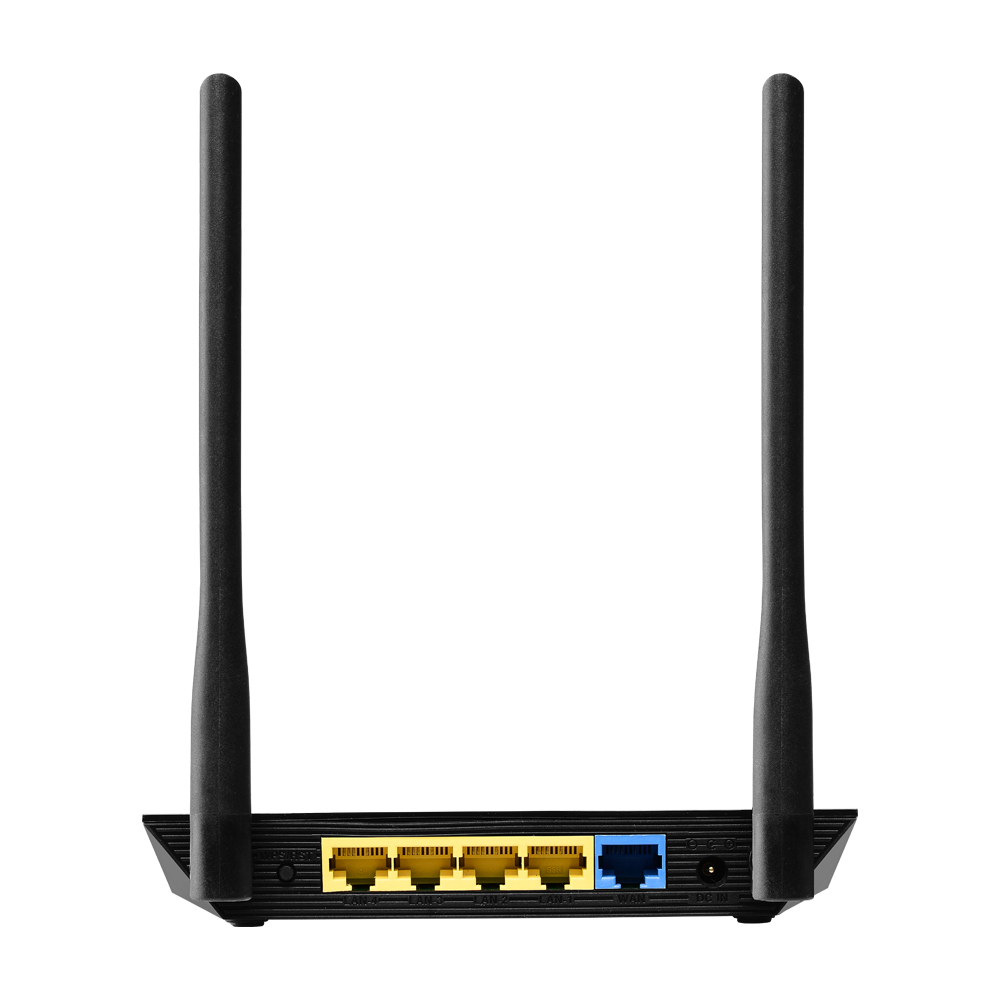 Edimax N300 router wireless Fast Ethernet Banda singola (2.4 GHz) Nero