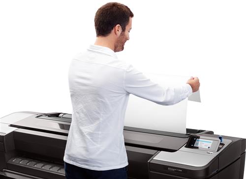 HP Designjet T1700 44-in PostScript Printer stampante grandi formati Getto termico d'inchiostro A colori 2400 x 1200 DPI 1118 x 1676 mm Collegamento ethernet LAN