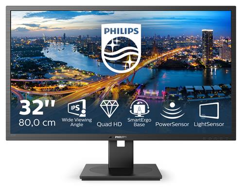 Philips B Line 325B1L/00 Monitor PC 80 cm (31.5) 2560 x 1440 Pixel 2K Ultra HD LCD Nero