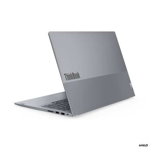 Lenovo ThinkBook 16 AMD Ryzen 5 7530U Computer portatile 40,6 cm (16) WUXGA 16 GB DDR4-SDRAM 512 GB SSD Wi-Fi 6 (802.11ax) Windows 11 Pro Grigio
