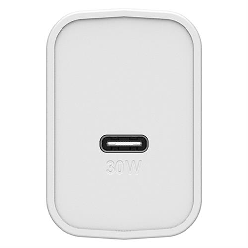 OTTERBOX EU WALL CHARGER 30W GAN 1X USB-C 30W USB-PD WHITE