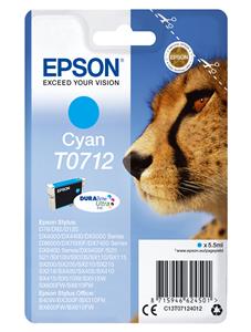 Epson T0712 cartuccia d'inchiostro 1 pz Originale Resa standard