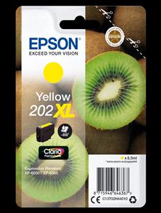 Epson Kiwi 202XL cartuccia d'inchiostro 1 pz Originale Resa elevata (XL) Giallo