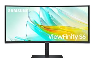 Samsung ViewFinity S6 S65UC Monitor PC 86,4 cm (34) 3440 x 1440 Pixel UltraWide Quad HD LCD Nero