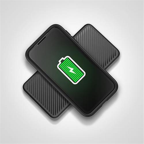 POWER BANK 10K MAH USB A AND C 18W USB-PD + WIRELESS 10W BLACK