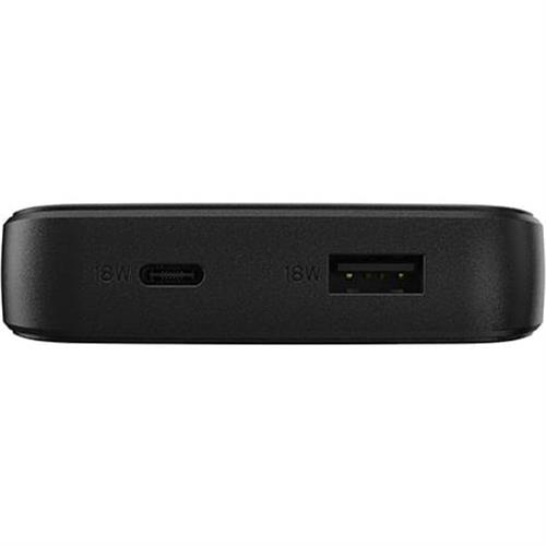 POWER BANK 10K MAH USB A AND C 18W USB-PD + WIRELESS 10W BLACK