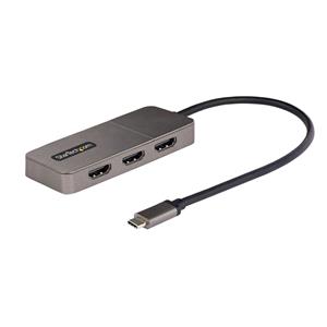 StarTech.com MST14CD123HD adattatore grafico USB 3840 x 2160 Pixel Grigio