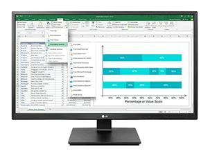 LG 27BP45YP-B Monitor PC 60,5 cm (23.8) 1920 x 1080 Pixel Full HD LED Nero