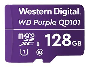 WD PURPLE QD101 MICROSD 128GB 3YEAR WARRANTY