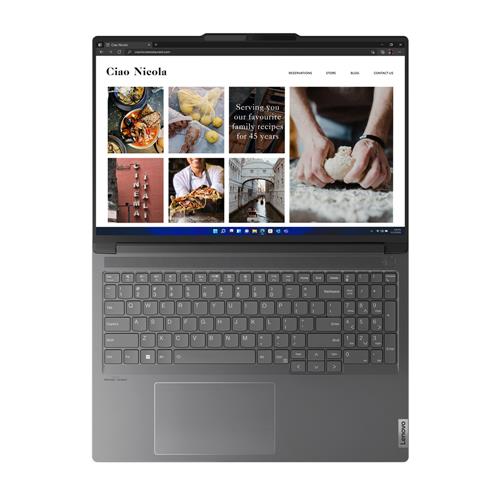 Lenovo ThinkBook 16p Intel Core i9 i9-13900H Computer portatile 40,6 cm (16) 3.2K 32 GB DDR5-SDRAM 1 TB SSD NVIDIA GeForce RTX 4060 Wi-Fi 6E (802.11ax) Windows 11 Pro Grigio