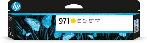 HP 971 Yellow Original Ink Cartridge cartuccia d'inchiostro 1 pz Resa standard