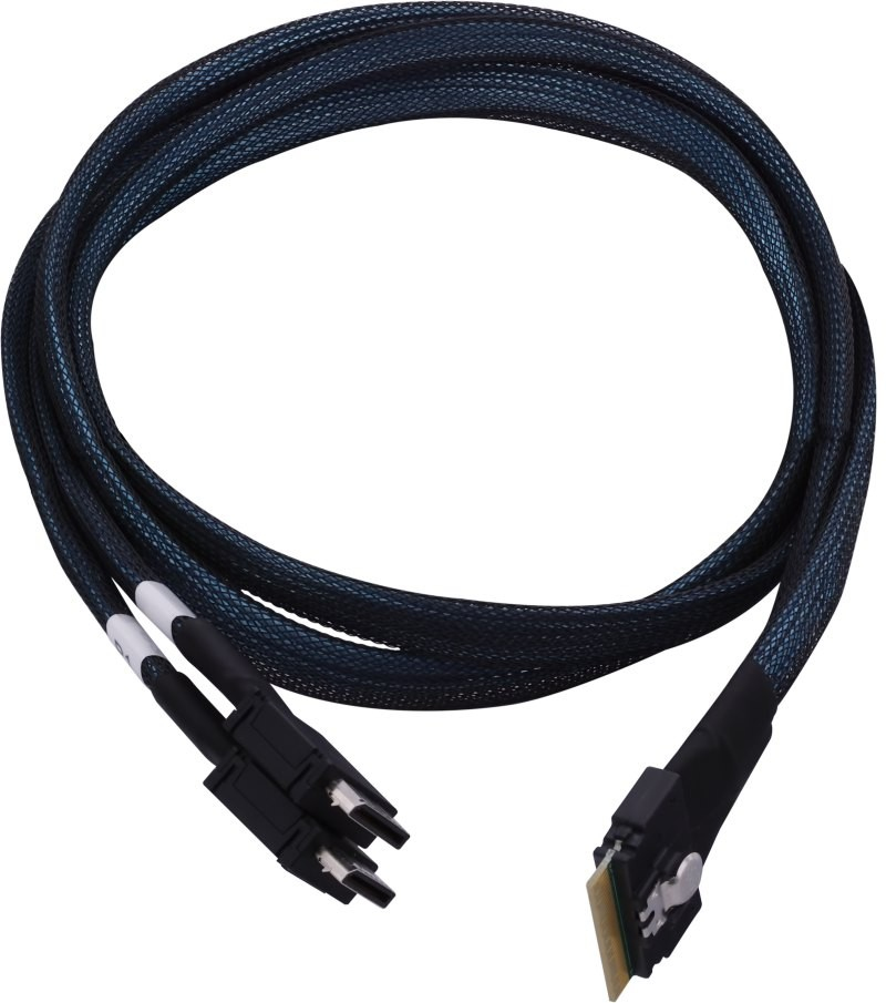 Microchip Technology 2304800-R cavo Serial Attached SCSI (SAS) 0,8 m Nero