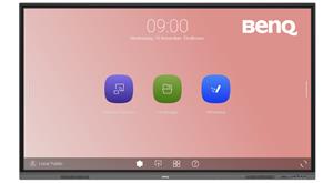 BenQ RE7503 Pannello piatto interattivo 190,5 cm (75) LED 400 cd/m² 4K Ultra HD Nero Touch screen Processore integrato Android 11 18/7