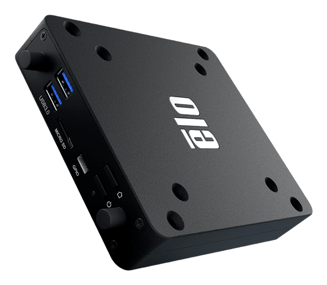 Elo Touch Solutions E143585 PC/stazione di lavoro Rockchip RK3399 4 GB 32 GB Linux Desktop Nero