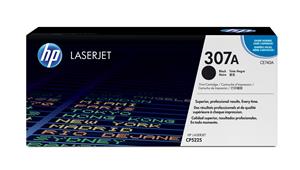 HP 307A Black Original LaserJet Toner Cartridge cartuccia toner 1 pz