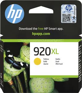 HP 920XL High Yield Yellow Original Ink Cartridge cartuccia d'inchiostro 1 pz