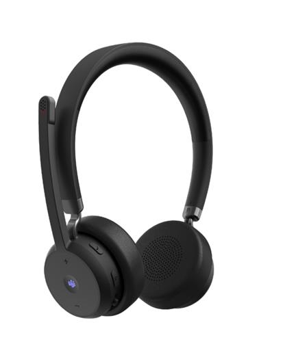 Lenovo Wireless VoIP Headset Auricolare A Padiglione Ufficio Bluetooth Nero