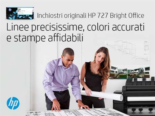 HP Cartuccia inchiostro giallo DesignJet 727, 300 ml