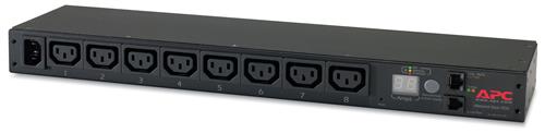 APC AP7820B unità di distribuzione dell'energia (PDU) 8 presa(e) AC 0U/1U Nero