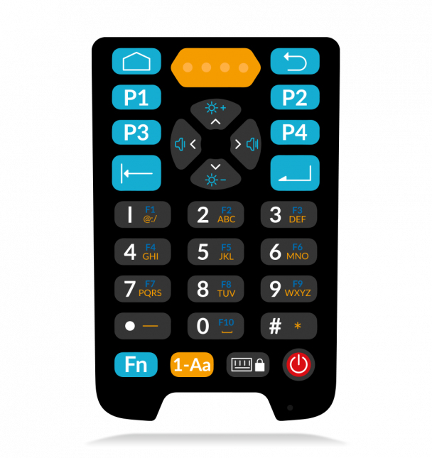 Newland N7 Cachalot Pro II computer palmare 10,2 cm (4