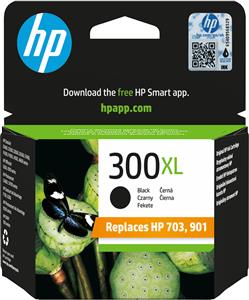 HP 300XL High Yield Black Original Ink Cartridge cartuccia d'inchiostro 1 pz Resa elevata (XL)