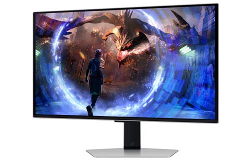Samsung G60SD Monitor PC 68,6 cm (27) 2560 x 1440 Pixel Quad HD Argento