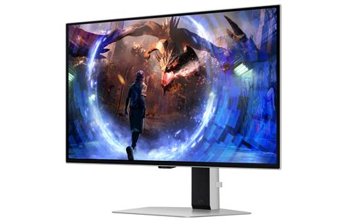 Samsung G60SD Monitor PC 68,6 cm (27) 2560 x 1440 Pixel Quad HD Argento
