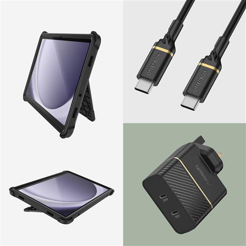 OB DEFENDER SAMSUNG TAB A9+ GALAXY BLACK