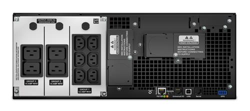 APC Smart-UPS On-Line gruppo di continuità (UPS) Doppia conversione (online) 6 kVA 6000 W 10 presa(e) AC