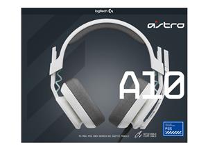 ASTRO A10 WIRED HEADSET OVER-EAR/3.5MM - WHITE