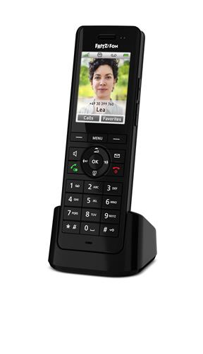 FRITZ!Fon X6 INT Telefono DECT Identificatore di chiamata Nero