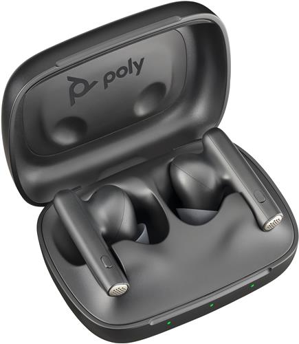 POLY Voyager Free 60 UC Black Basic Charge Case Custodia per ricarica