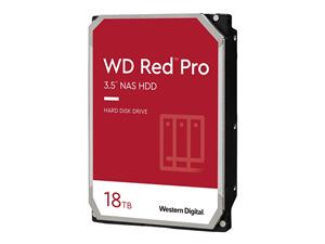 18TB RED PRO 512MB CMR 3.5IN SATA 6GB/S INTELLIPOWERRPM