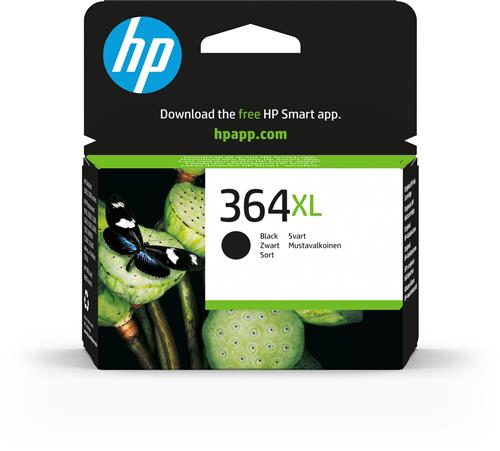 HP 364XL High Yield Black Original Ink Cartridge cartuccia d'inchiostro 1 pz Resa elevata (XL)