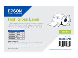 Epson High Gloss Label Bianco HG