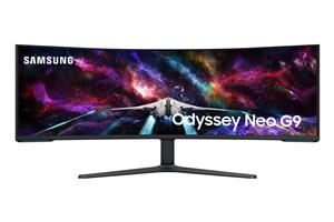 Samsung G95NC LED display 144,8 cm (57) 7680 x 2160 Pixel Nero, Bianco