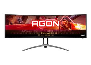 AOC B2 AG493UCX2 Monitor PC 124 cm (48.8) 5120 x 1440 Pixel Quad HD LED Nero